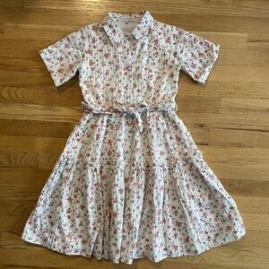 Easter Floral Ivy City co Lola Dress Girls Cottagecore Prairie Spring Party